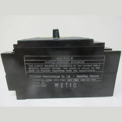 Westinghouse 3-Pole 100 Amp Breaker