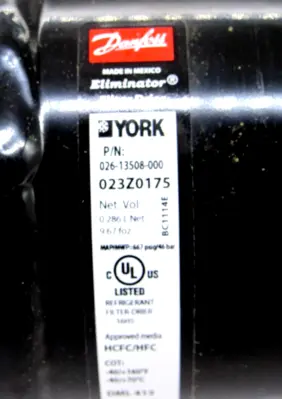 NEW JOHNSON CONTROLS YORK 026-13508-000 FILTER DRIER 02613508000