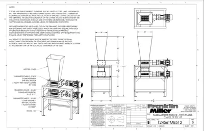 Used FRANKLIN MILLER TM8512 Shredders Illinois US | Alan Ross Machinery #1261494