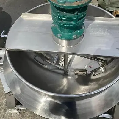 100 Liter Jacketed Mixer Cook Kettle Electric