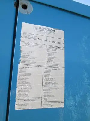 Used HANKISON PR2000 Refrigerated Air Compressor Dryers California US | TNT Industrial #1283699