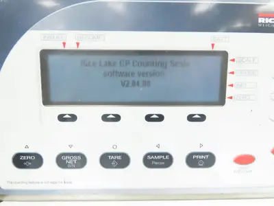 Rice Lake Counterpart Weigh Scale Display Configurable Counting Indicator 12VDC