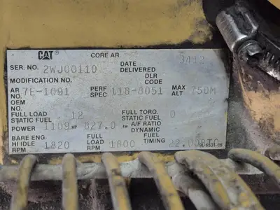 USED CATERPILLAR 3412