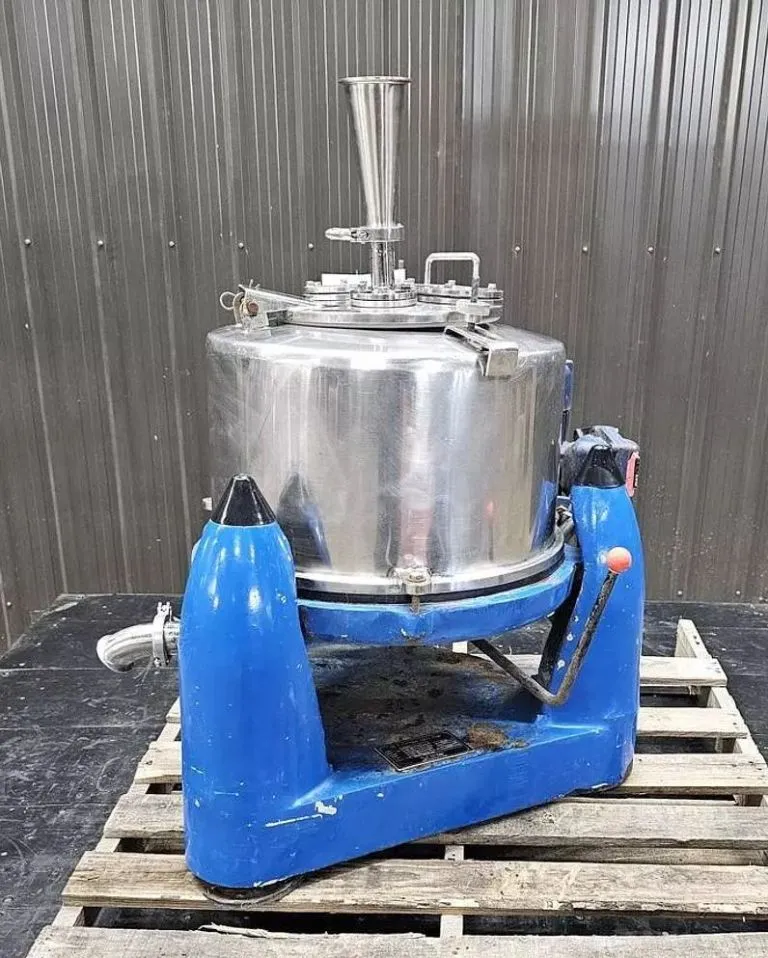 US Filtermaxx PTDM-25 perforate basket centrifuge, 316SS.