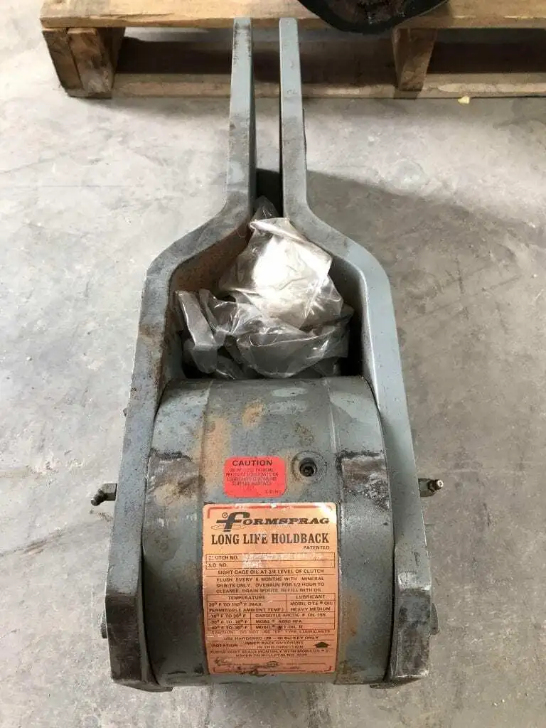Formsprag LLH-750 3.43″ Backstopping Clutch 7,000lb-ft 380RPM Overturn