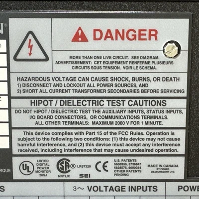 NEW Power Measurement PM-9612B076-04