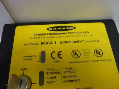 USED BANNER ENGINEERING MSCA-1