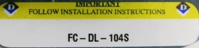 NEW DODGE FC-DL-104S FLANGED BEARING 1-1/4" BORE FCDL104S