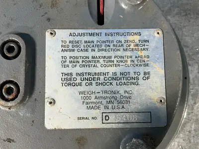 Used DILLON DYNAMOMETER Material Handling (misc) Ohio US | HGR 24 #1344067