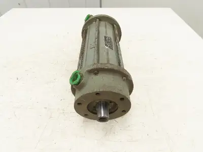 T-J Steel Round Body Tie-Rod Pneumatic Air Cylinder 4" Bore 6-1/2" Stroke
