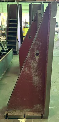 14" x 72" Angle Plate, (3) Vertical T-Slots