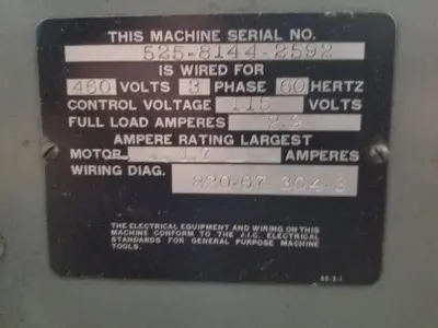 USED 1978 Brown & Sharpe 814 U VALUEMASTER, I.D. ATT., I.D. SPINDLE,