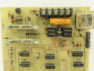 Robotron 473-0-091-01 308-0-348-00 Control Circuit Board PLC Relay Solid State