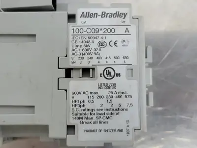 USED ALLEN-BRADLEY 100-C09D200