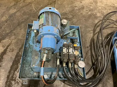 5000 LBS x 60" x 48" AUTOMATIC HANDLING HYDRAULIC UPENDER / FLIPPER: YOBRO #25093