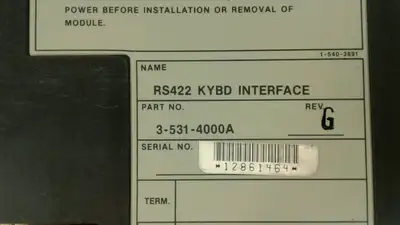 Used Cincinnati Milacron 3-531-4000A I/O Boards & Replacement Parts South Carolina US | Palmetto Automation #1159316