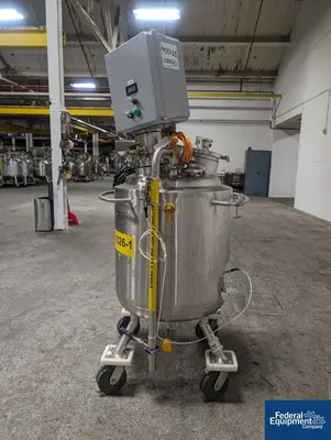 USED Precision 100 Liter Precision Stainless Reactor, 316L S/S, 45/100#