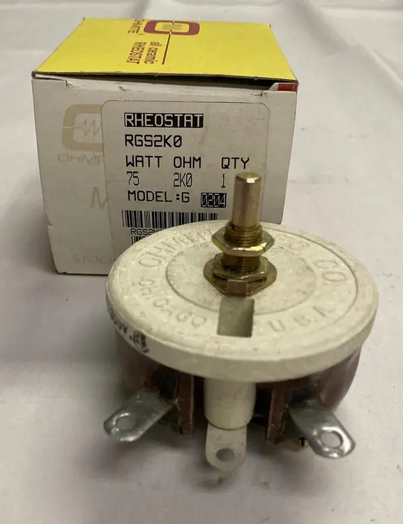 New | in-Stock OHMITE RGS2K0E Miscellaneous Equipment (Electrical & Power) | Surplus Asset Holdings #1189250