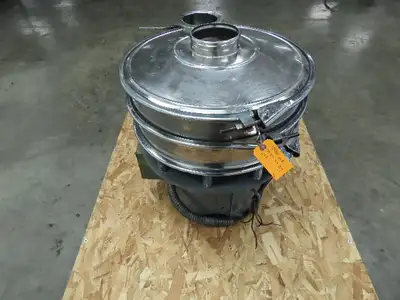 Tokuju TM-50-1S 20" Vibratory Screen Sifter, Vibratory Separator 200-220v 3ph