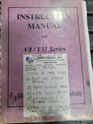 1999 TAKUMI SEIKI VIIA CNC Milling | MD Equipment Services LLC (25)