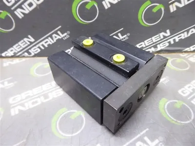 Tol-O-Matic PB#271134 Dual Rod Pneumatic Guided Cylinder PB210 SK05 LB Used