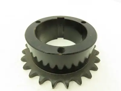 Browning H50Q24 Single Strand Sprocket #50 Chain Size 24 Tooth Use Q1 Bushing