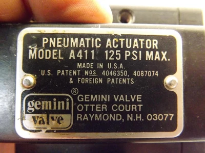Used GEMINI VALVE _UNKNOWN_ Parts (Hydraulics and Pneumatics) | OCO Industrial #1646054