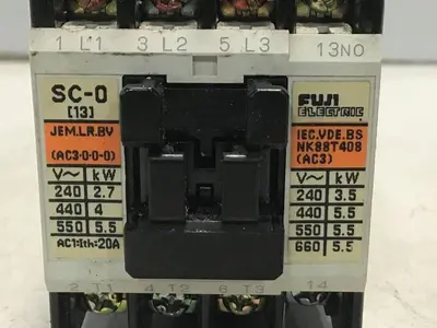 USED FUJI ELECTRIC SC-0 SC13AA