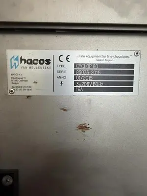 Used HACOS _UNKNOWN_ Chocolate Confectionary Tempering Illinois US | UNION STANDARD EQUIPMENT CO. #1319583