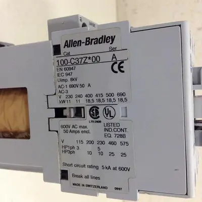 USED ALLEN BRADLEY 100-C37Z.00 SER A