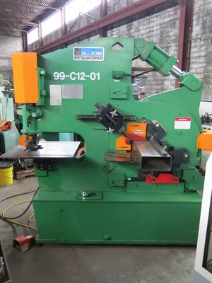 Hill-Acme Model 6A Hydraulic Ironworker 105 Ton Punching