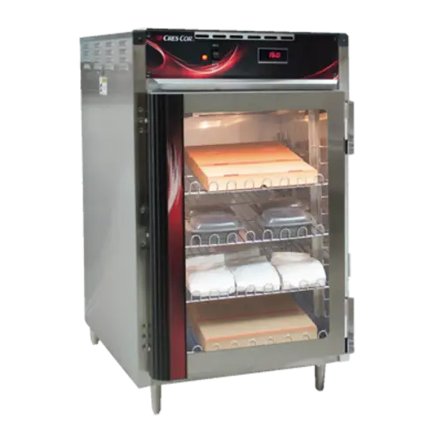 Cres Cor H-138-NPS-CC1MC5Q 1/2 Height Insulated Mobile Stationary Cabinet W/ (4) Pan Capacity, 120v