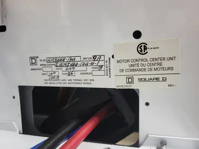 USED SQUARE D MODEL 6