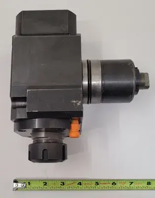 VDI 60 OFFSET LIVE TOOL HOLDER, ER32 COLLET HOLDER