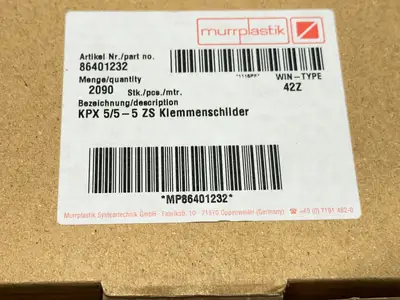 New | in-Stock Murrplastik 86401232 Blank Label Michigan US | Maverick Industrial Sales #1496199