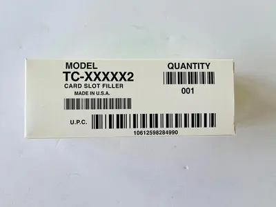 HONEYWELL TC-XXXXX2 CARD SLOT FILLER LOT OF 2 #K-996+1003