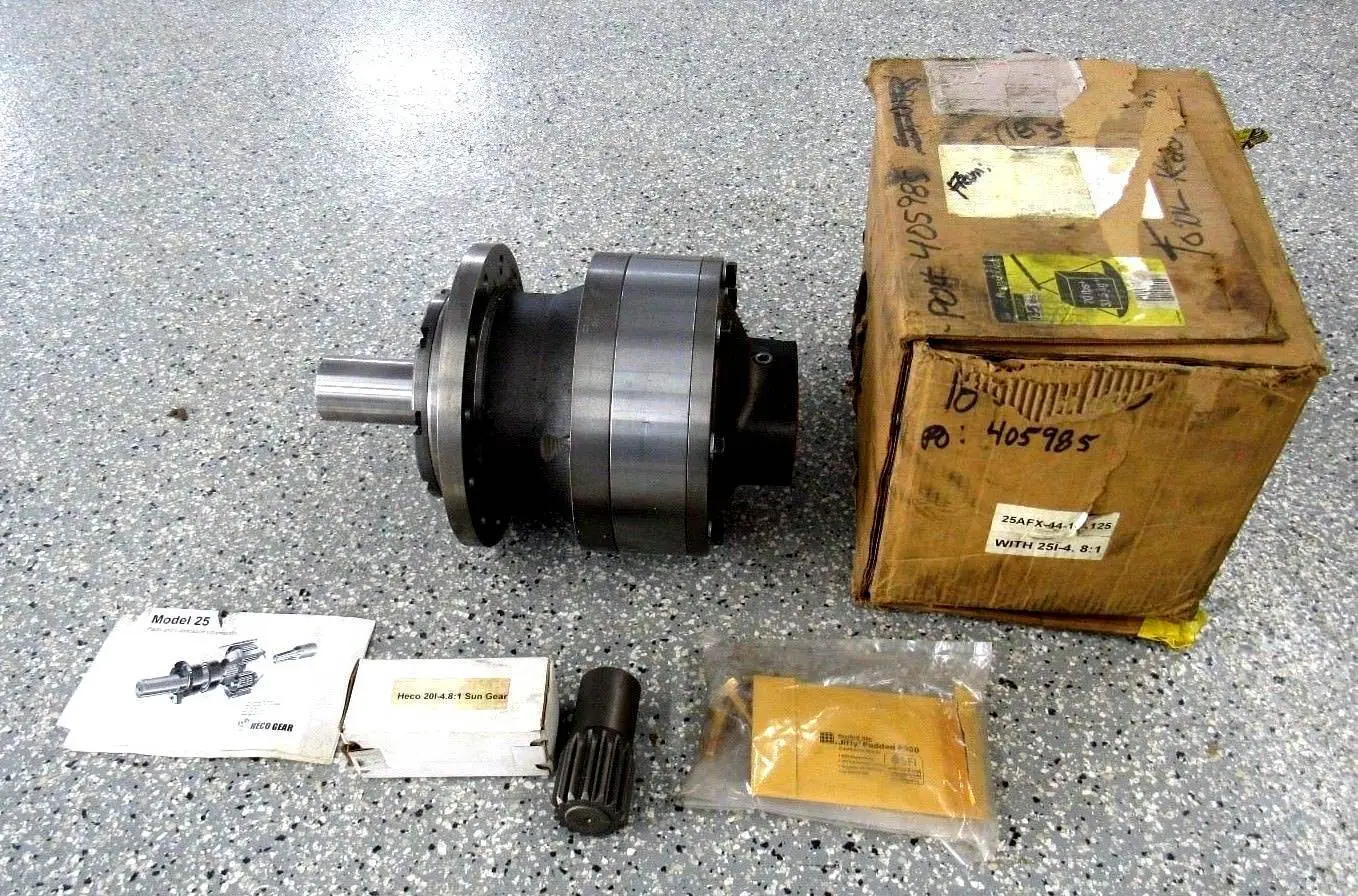NEW HECO GEAR 25AFX-44-1-A125 GEAR REDUCER MODEL 25 25AFX441A125 HECO-039820