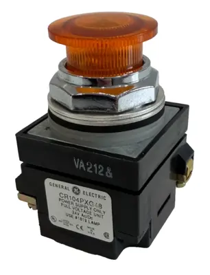NEW GENERAL ELECTRIC CR104PBL00M5S8 24 V PUSH BUTTON