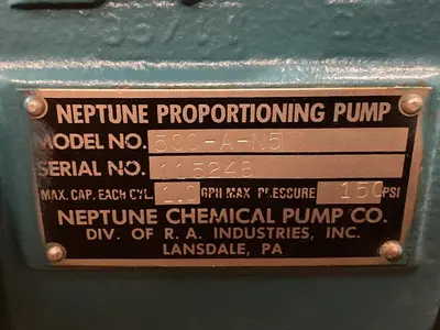 USED NEPTUNE 500-A-N5