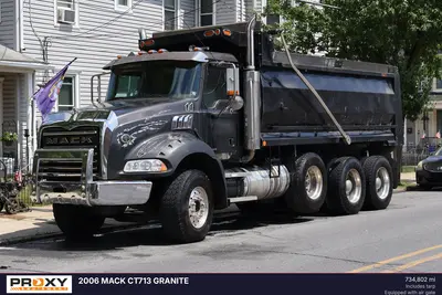 Used 2006 MACK CT713 GRANITE Dump trucks Pennsylvania US | Proxy Equipment #1378357