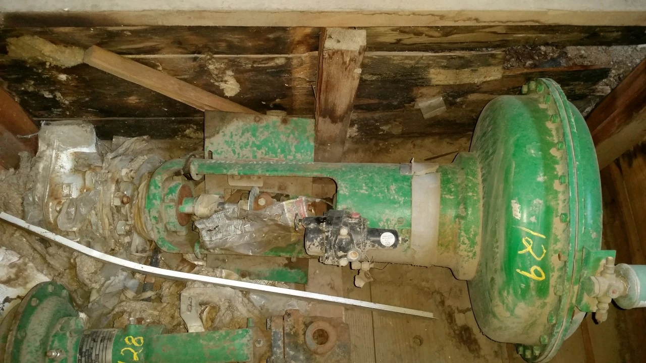 Fisher 3" WCB Steel Butt Weld Control Valve