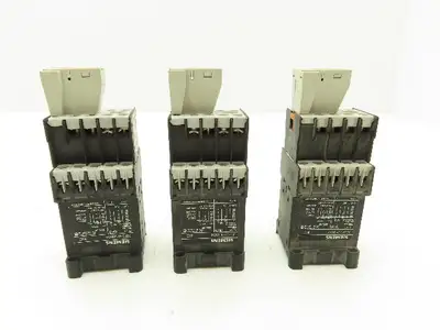 Siemens 3TF2001-0BB4 Contactor Block Diode Set 16A 600VAC 5HP Lot of 3