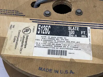 New | in-Stock Alpha Wire 5126C Cable & Wire Michigan US | Maverick Industrial Sales #1475371