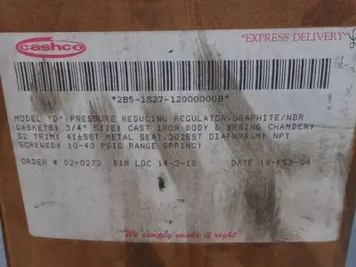 Used CASHCO 3/4NPTDCI/CI/S2/ Pumps Ohio US | HGR 24 #776457