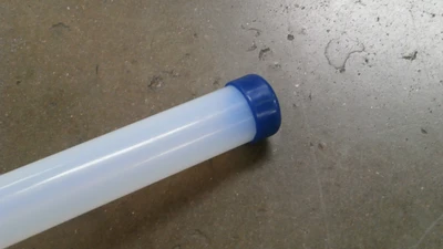 NEW TEKPRODUCT PA750X PIPE, 3/4" PFA SCHEDULE 40, 10 FT LENGTH