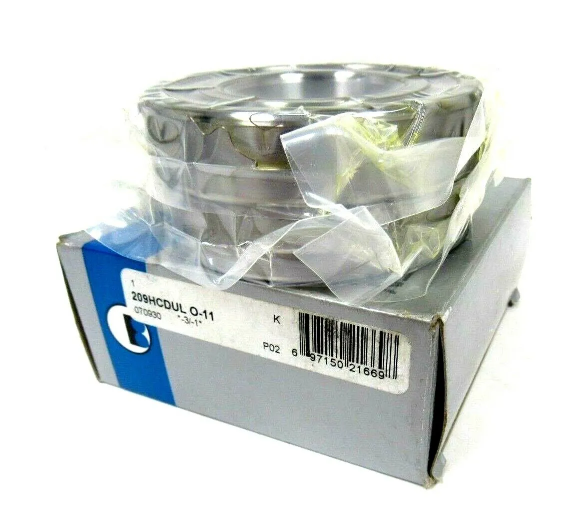 NEW SET BARDEN 209HCDUL BEARINGS O-11 -3/-1 070930