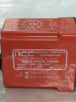 Used NATIONAL CONTROLS T3K-180-461 Industrial Controls Ohio US | Surplus Asset Holdings #1363954