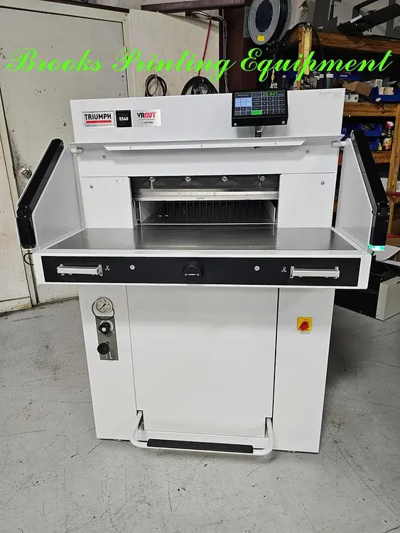 Used 2018 IDEAL/MBM 5560 Paper Cutters North Carolina US | BROOKS PRINTING EQUIPMENT #408697