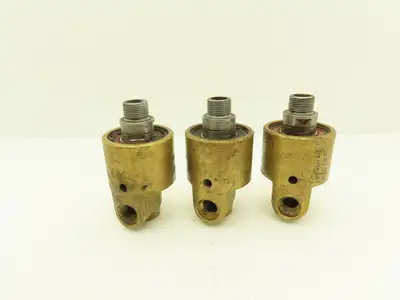 Deublin 257-098-135290 Rotary Union 1"UNS RH x 1/2"NPT  Lot of 3  *Bad Bearings*