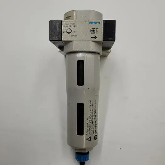 Used FESTO FESTO MICRO FILTER LFMA-D-MINI-A Filters | ND Industrial Surplus #1218407